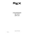 REX-ELECTROLUX RFT19F Instrukcja Obsługi