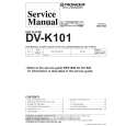 PIONEER DV-K101 Instrukcja Serwisowa