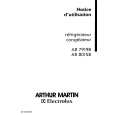 ARTHUR MARTIN ELECTROLUX AR7919B Instrukcja Obsługi
