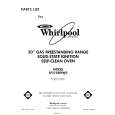 WHIRLPOOL SF375BEPW3 Katalog Części