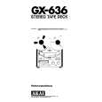 AKAI GX-636 Instrukcja Obsługi
