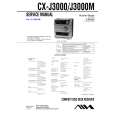 PANASONIC CX-J3000 Instrukcja Serwisowa
