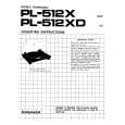 PIONEER PL-512X Instrukcja Serwisowa
