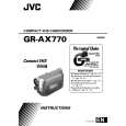 JVC GR-AX770EE Instrukcja Obsługi