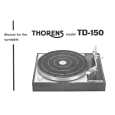 THORENS TD-150 Instrukcja Obsługi