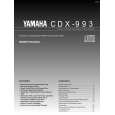 YAMAHA CDX-993 Instrukcja Obsługi