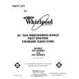 WHIRLPOOL SF5140SRW1 Katalog Części