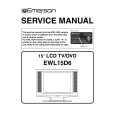 EMERSON EWL15D6 Instrukcja Serwisowa