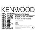 KENWOOD KDC-M6024G Instrukcja Obsługi