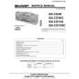 SHARP GX-CD30 Instrukcja Serwisowa