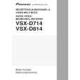 PIONEER VSX-D714-S/MYXJIFG Instrukcja Obsługi