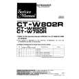PIONEER CT-W801R Instrukcja Serwisowa