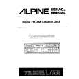 ALPINE 7288MM Instrukcja Serwisowa