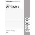 PIONEER DVR-320-S/YPWXU Instrukcja Obsługi