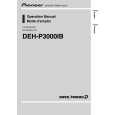 PIONEER DEH-P3000IB/XS/UC Instrukcja Obsługi