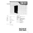 SONY CA513 Instrukcja Serwisowa