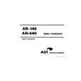 ADI AR-446 Instrukcja Obsługi