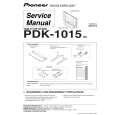 PIONEER PDK-1015 Instrukcja Serwisowa