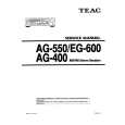 TEAC AG-550 Instrukcja Serwisowa