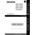 AIWA NSXXGS222 V/EZ/HR/ Instrukcja Serwisowa