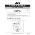 JVC AV25P8(PH) Instrukcja Serwisowa