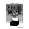 FISHER MC-715 Instrukcja Serwisowa