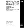 AEG KF1066BLACKLINE Instrukcja Obsługi