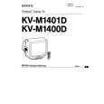 SONY KV-M1400D Instrukcja Obsługi