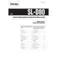 TEAC SLD80 Instrukcja Obsługi