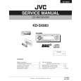 JVC KDSX883 Instrukcja Serwisowa