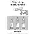 PANASONIC MCV7335 Instrukcja Obsługi