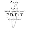 PIONEER PD-F17/KUXQ/CA Instrukcja Obsługi