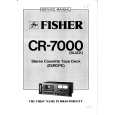 FISHER CR7000 Instrukcja Serwisowa