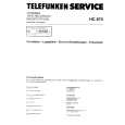 TELEFUNKEN HC780 Instrukcja Serwisowa