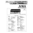 AIWA AX-7400UK Instrukcja Serwisowa
