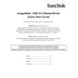 SANDISK ImageMate All-in-One/Multi-Card USB 2.0Reader/Writer (QSG) Instrukcja Obsługi