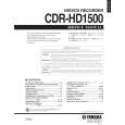 YAMAHA CDRHD1500 Instrukcja Serwisowa