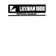 LUXMAN R1500 Instrukcja Serwisowa