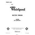 WHIRLPOOL EV150NXKW1 Katalog Części
