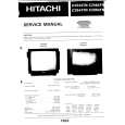 HITACHI C55B CHASSIS Instrukcja Serwisowa