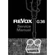 REVOX G36 Instrukcja Serwisowa