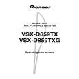 PIONEER VSXD859TX Instrukcja Obsługi