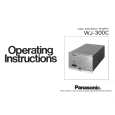 PANASONIC WJ300C Instrukcja Obsługi