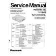 PANASONIC NVHD700B/EC Instrukcja Serwisowa
