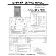 SHARP EL-331A Instrukcja Serwisowa