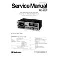 TECHNICS RS631 Instrukcja Serwisowa