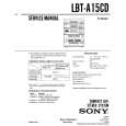 SONY LBT-A15CD Instrukcja Serwisowa