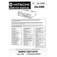 HITACHI DA-3500 Instrukcja Serwisowa