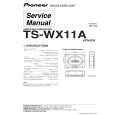 PIONEER TS-WX11A/XCN/EW Instrukcja Serwisowa