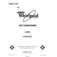 WHIRLPOOL AC2904XS0 Katalog Części